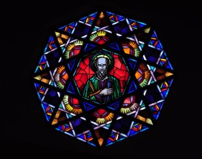 사도 성 바오로_photo by Joe Mabel_in the Church of St Joseph in Seattle_Washington USA.jpg